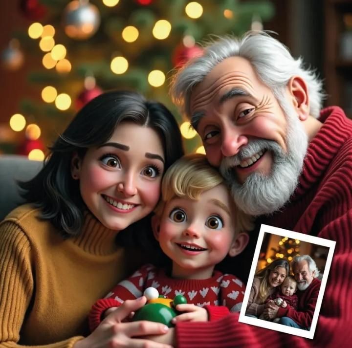 Custom Pixar Style Portrait